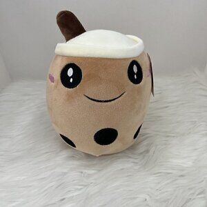 NEW Bubble Tea Plush 24cm Tan Brown Stuffed Animal House of Good Fortune
